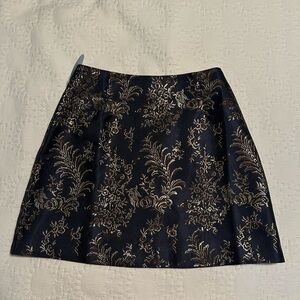 Hill house home jacquard mini skirt